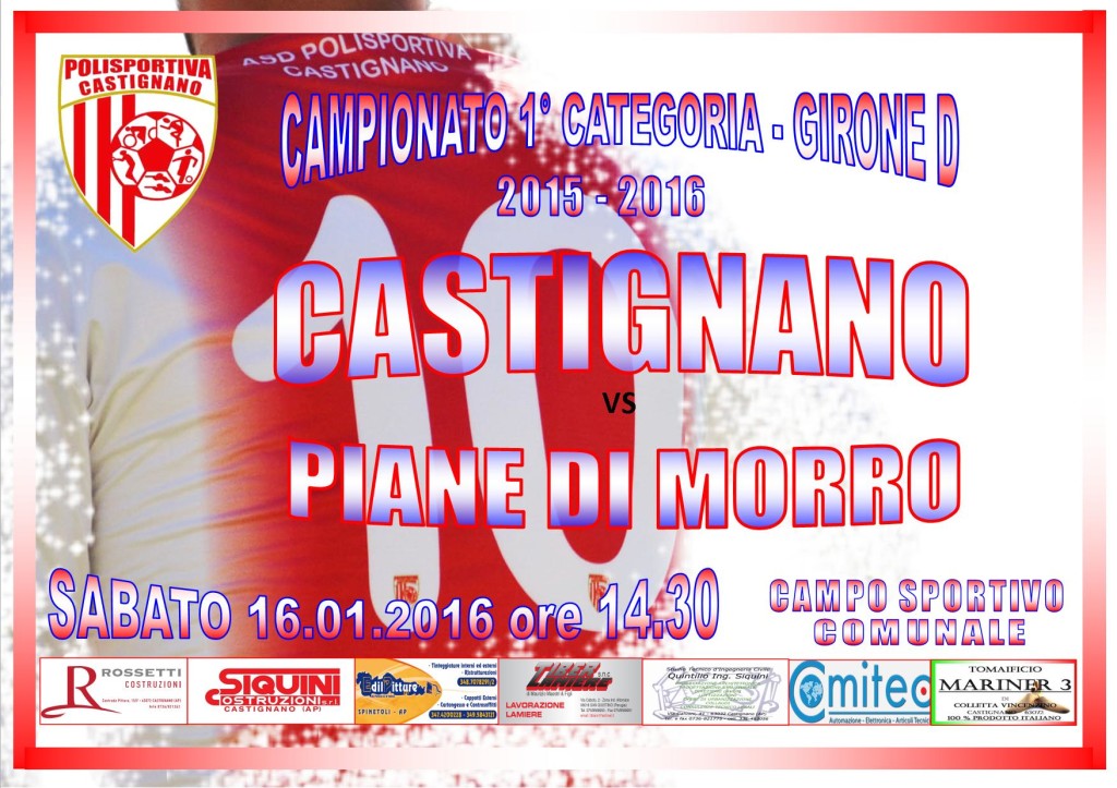 18 GIOR. CASTIGNANO-PIANE DI MORRO