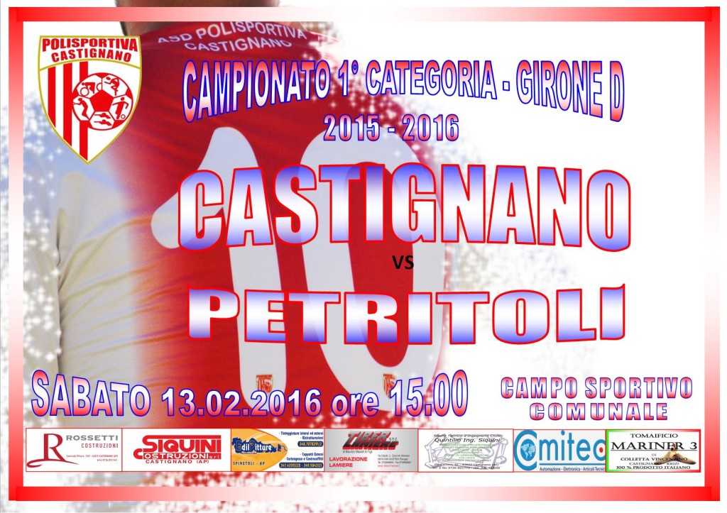 22 GIOR. CASTIGNANO-PETRITOLI