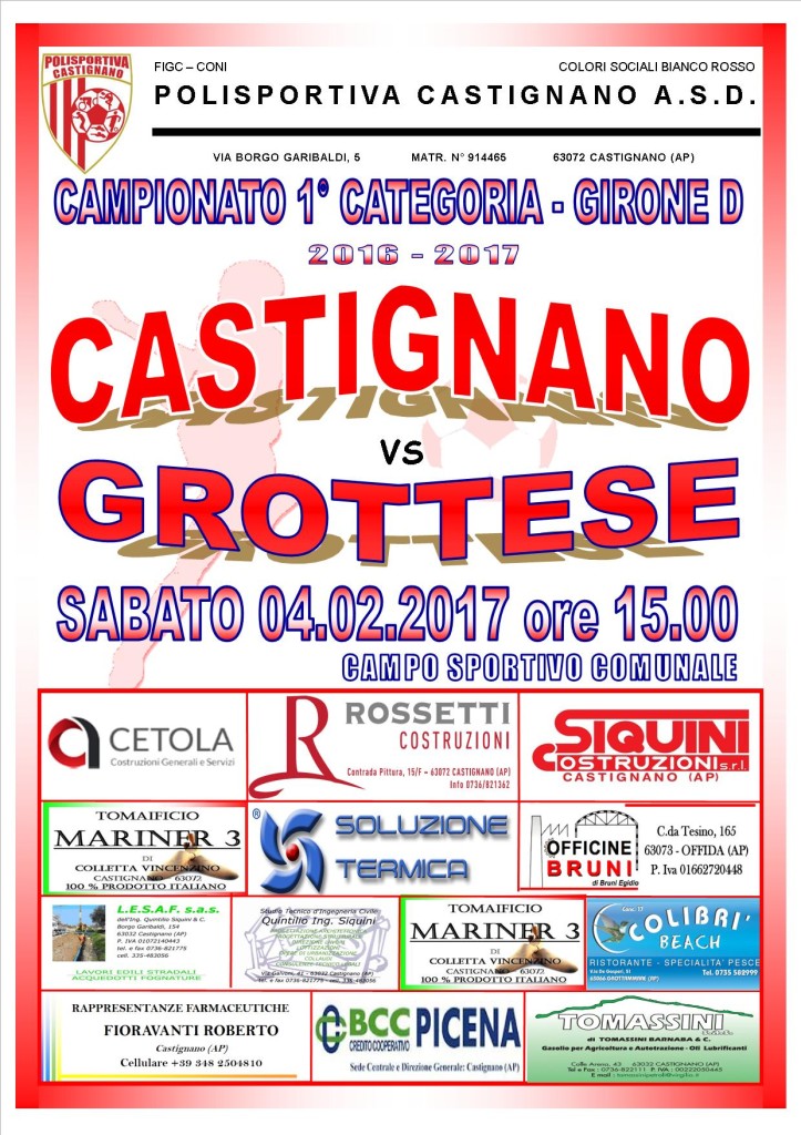 18 - CASTIGNANO - GROTTESE