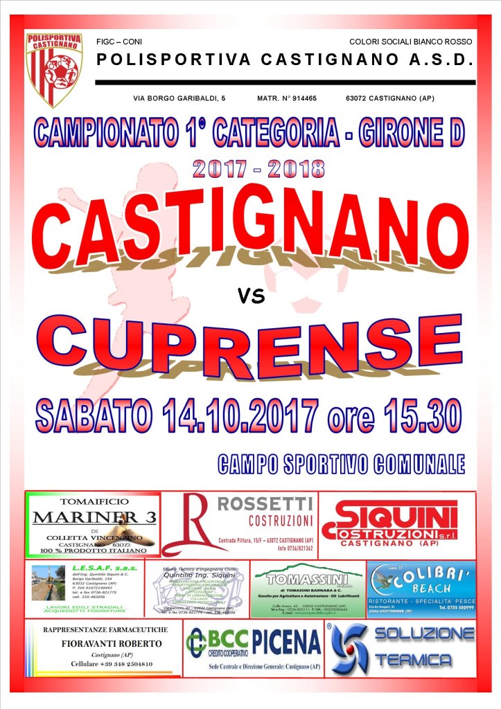 02 - CASTIGNANO - CUPRENSE