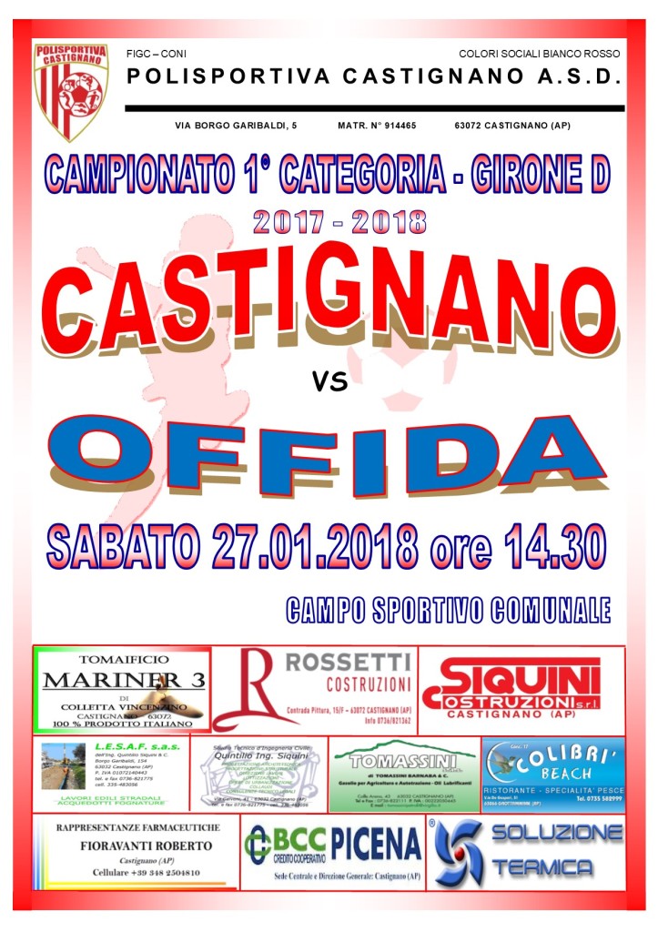 17 - CASTIGNANO - OFFIDA