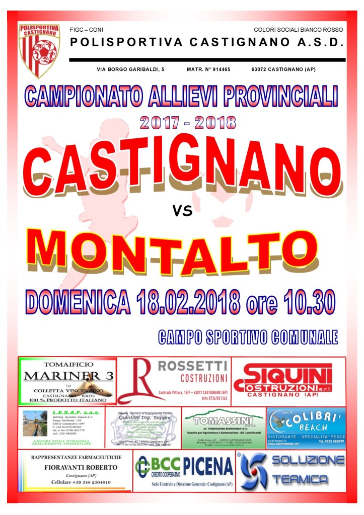 CASTIGNANO - MONTALTO